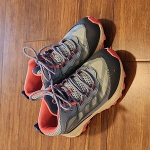 Kids Merrell waterproof hiking boots